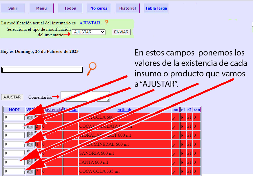 Tut Inventario 6197